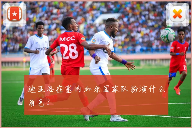 迪亚洛在塞内加尔国家队扮演什么角色？
